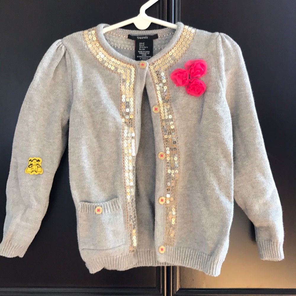 Girls Tahari cardigan sz 4